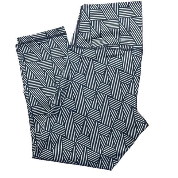 DYI Geometric Capri Leggings, L, NWOT - Picture 1 of 10
